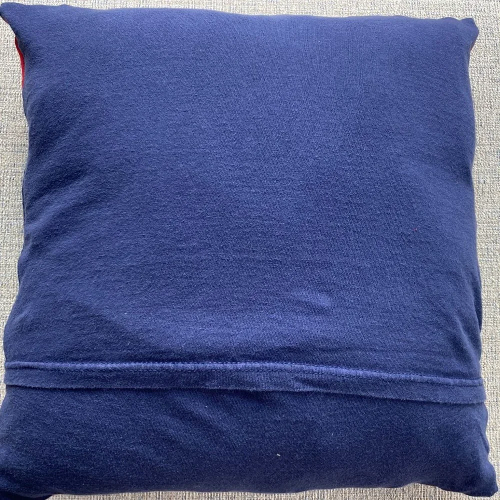 Boston Red Sox MLB baseball Handmade retro t-shirt 16x16 decorative pillow cover